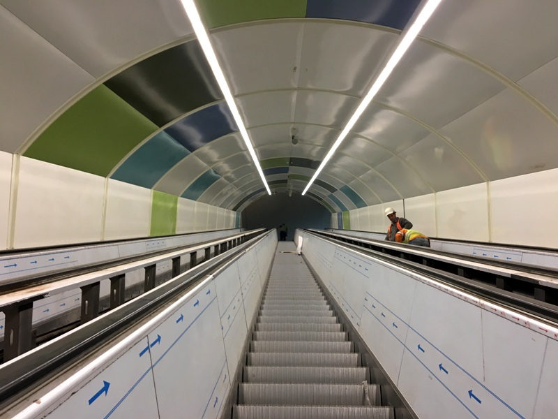 How Tbilisi’s new University Metro Station looks like now geotv.ge